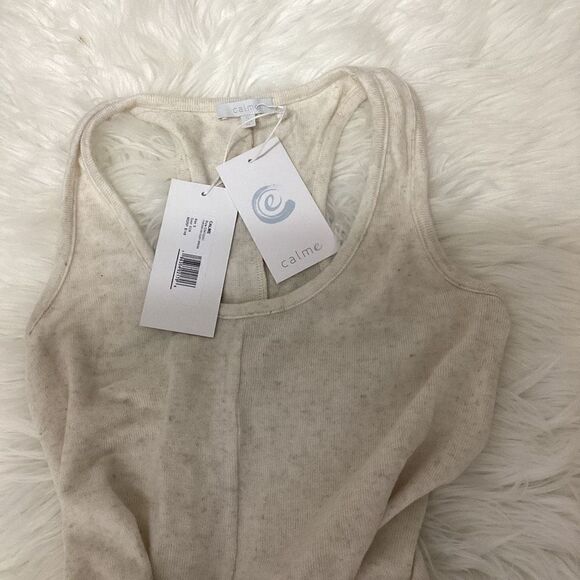 New. Calme by Johnny Was cozy racerback dress. Small. Retails $148 - Picture 7 of 8